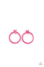 Load image into Gallery viewer, Star Hoop Post Earrings - Paparazzi Starlet Shimmer Set