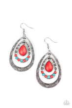Load image into Gallery viewer, Terra Teardrops - Red
