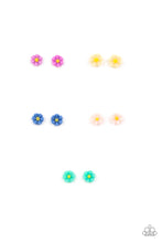 Load image into Gallery viewer, Flower Post Earrings - Paparazzi Starlet Shimmer Set
