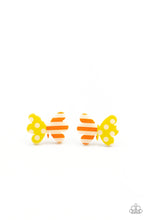 Load image into Gallery viewer, Butterfly Ribbon Post Earrings - Paparazzi Starlet Shimmer Set

