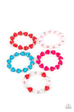 Load image into Gallery viewer, Beaded Heart Bracelets - Paparazzi Starlet Shimmer Set
