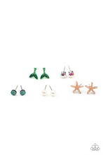 Load image into Gallery viewer, Under The Sea Post Earrings - Paparazzi Starlet Shimmer Set
