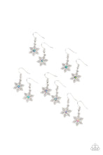 Load image into Gallery viewer, Snowflake Earrings - Paparazzi Starlet Shimmer Set
